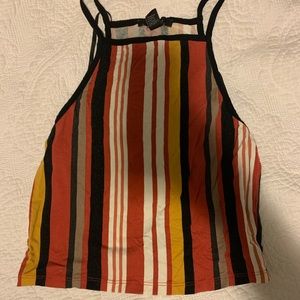 NEVER WORN BEFORE CUTE CROP TOP🧡❤️🖤